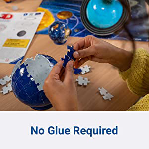 Ravensburger Light-Up Children's World Globe 3D Puzzle 180 Pieces