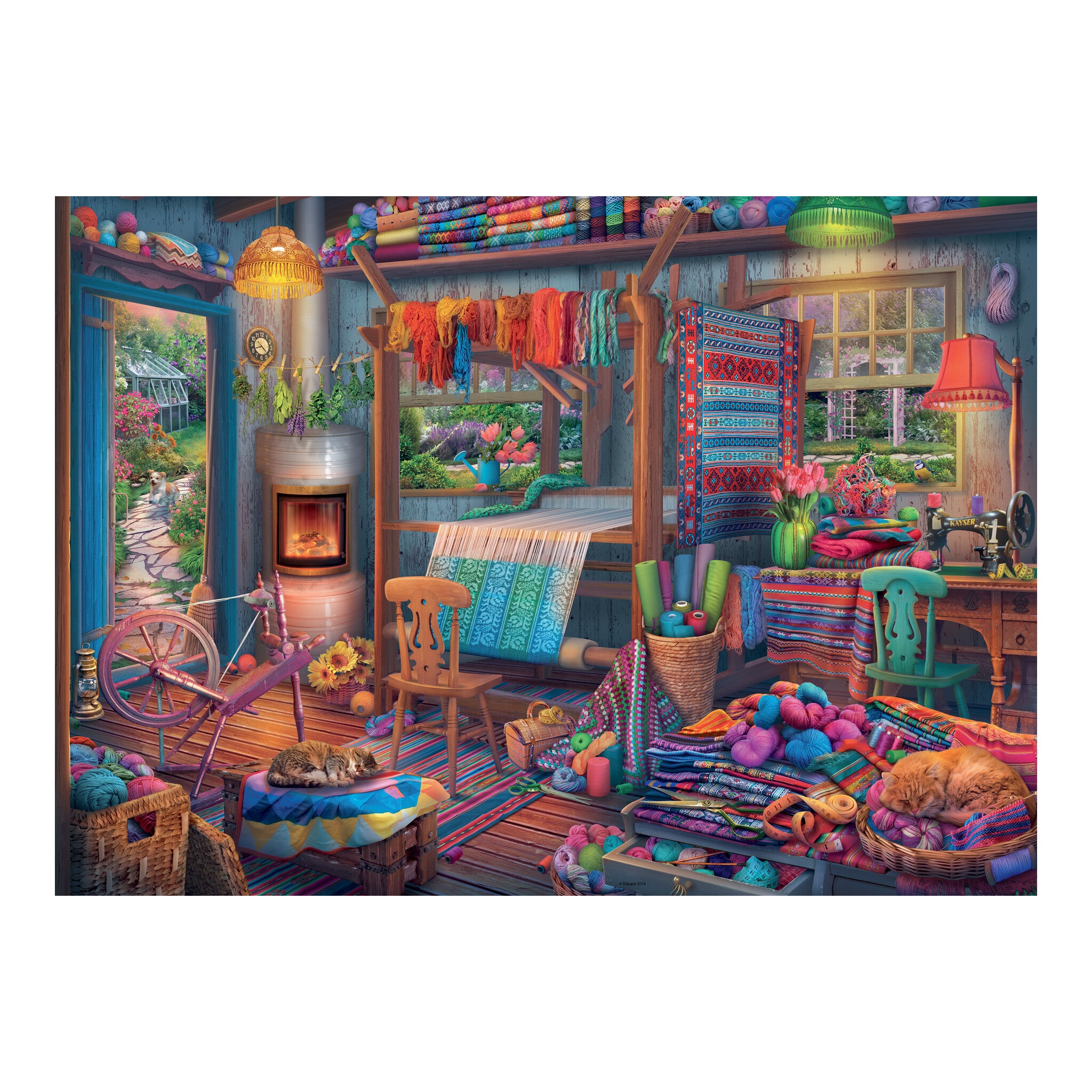 Ravensburger The Weaver's Workshop 1000 Piece Jigsaw Puzzle