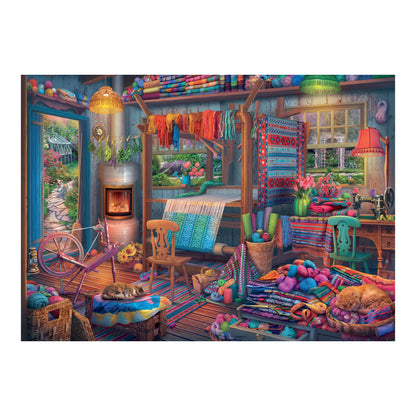 Ravensburger The Weaver's Workshop 1000 Piece Jigsaw Puzzle