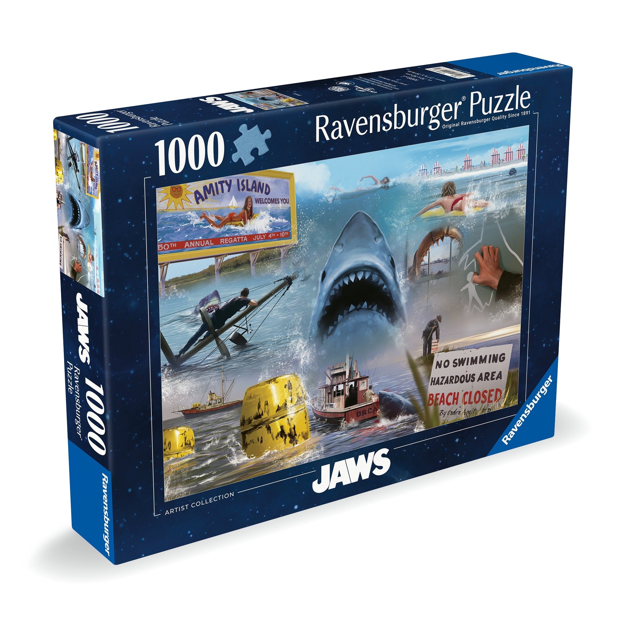 Ravensburger Universal Vault Collection Jaws 1000 Piece Jigsaw Puzzle