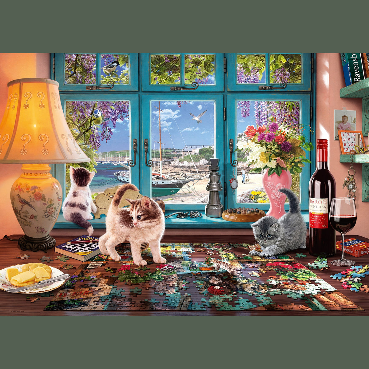 Ravensburger The Puzzler's Desk 1000 Piece Jigsaw Puzzle