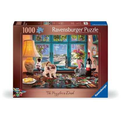 Ravensburger The Puzzler's Desk 1000 Piece Jigsaw Puzzle