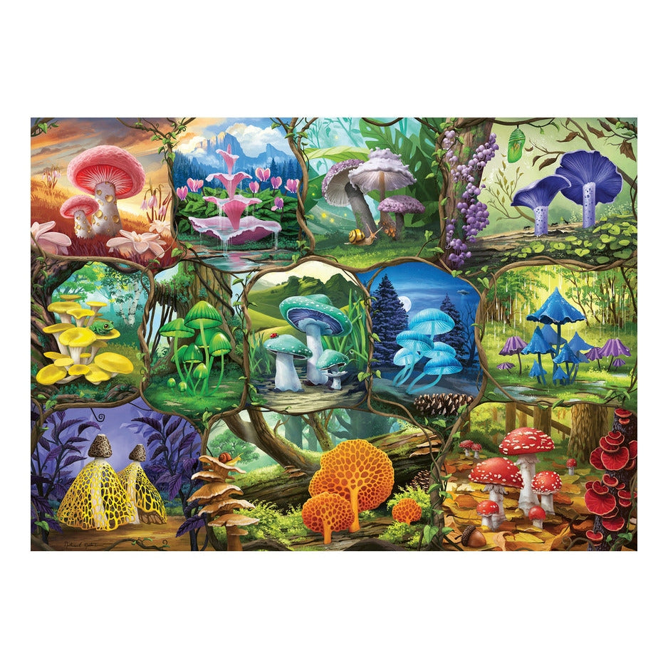 Ravensburger Beautiful Mushrooms 1000 Piece Jigsaw Puzzle