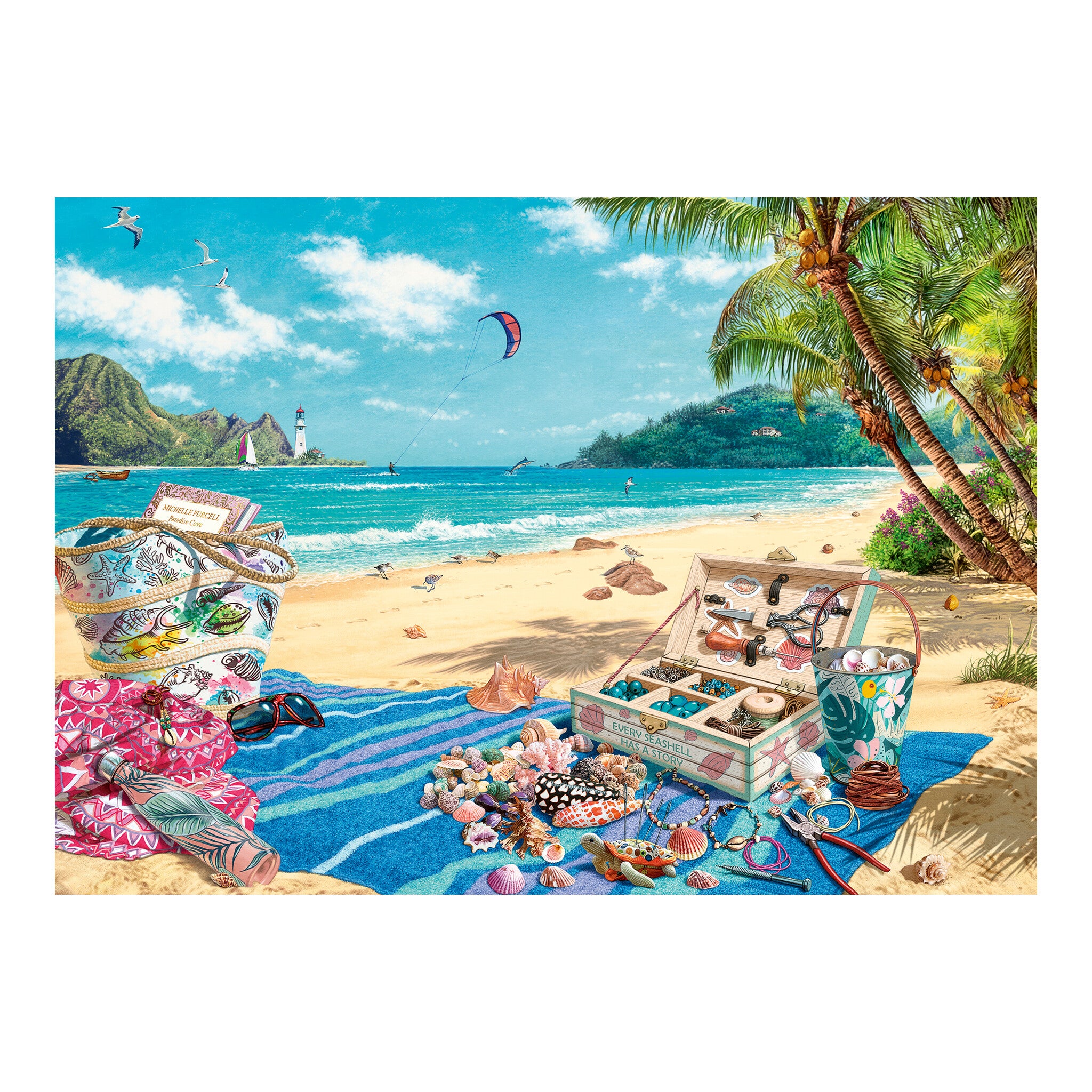Ravensburger The Shell Collector 1000 Piece Jigsaw Puzzle