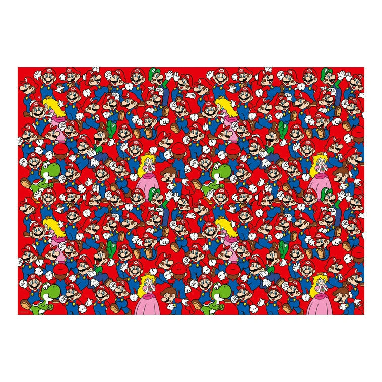 Ravensburger Challenge - Super Mario 1000 Piece Jigsaw Puzzle
