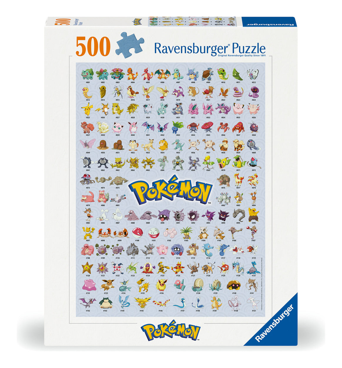Ravensburger Pokémon 500 Piece Portrait Puzzle