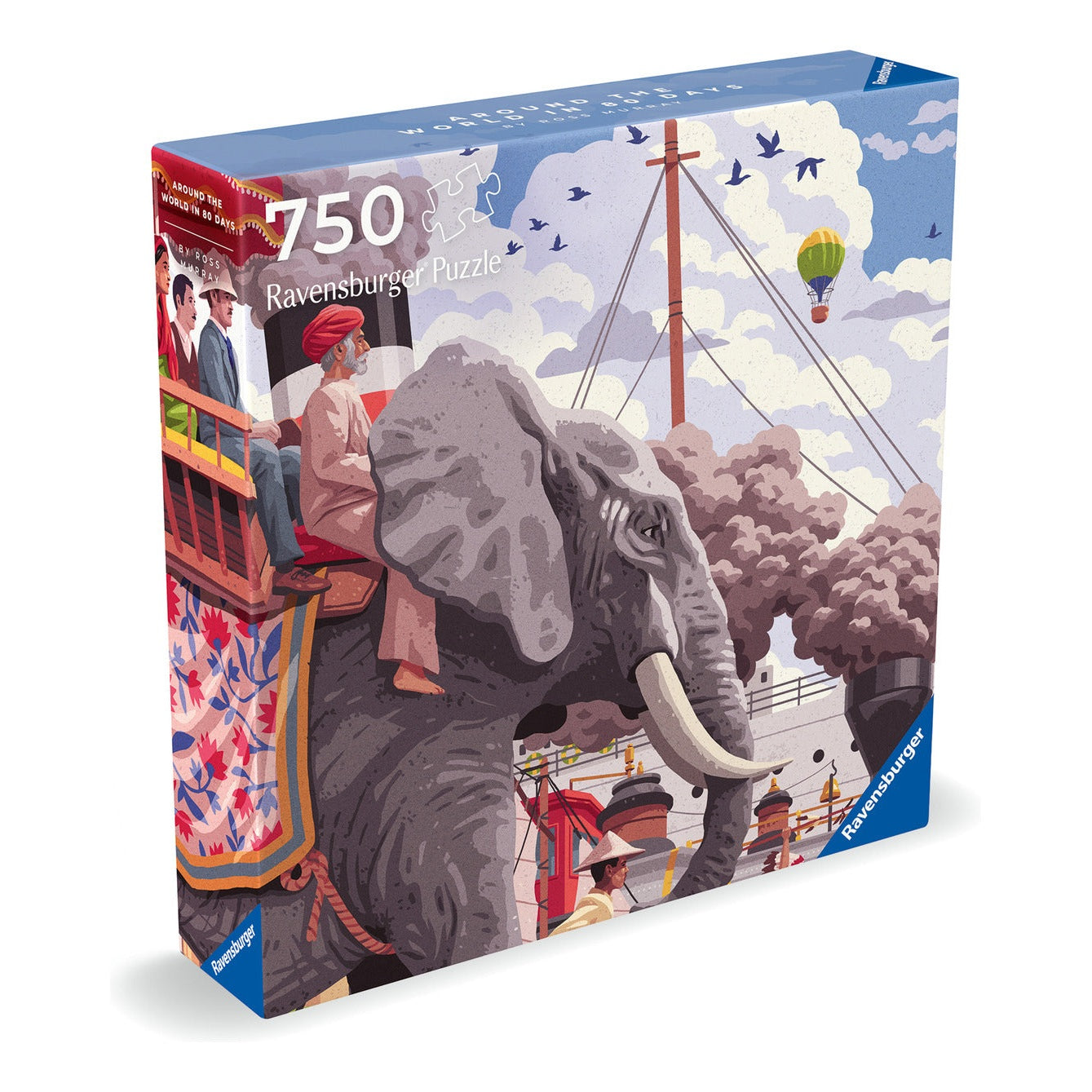 Ravensburger Around The World In 80 Days 750pc Jigsaw Puzzle