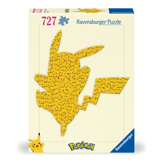 Ravensburger Pokémon Pikachu Shaped Jigsaw Puzzle 727 Pieces