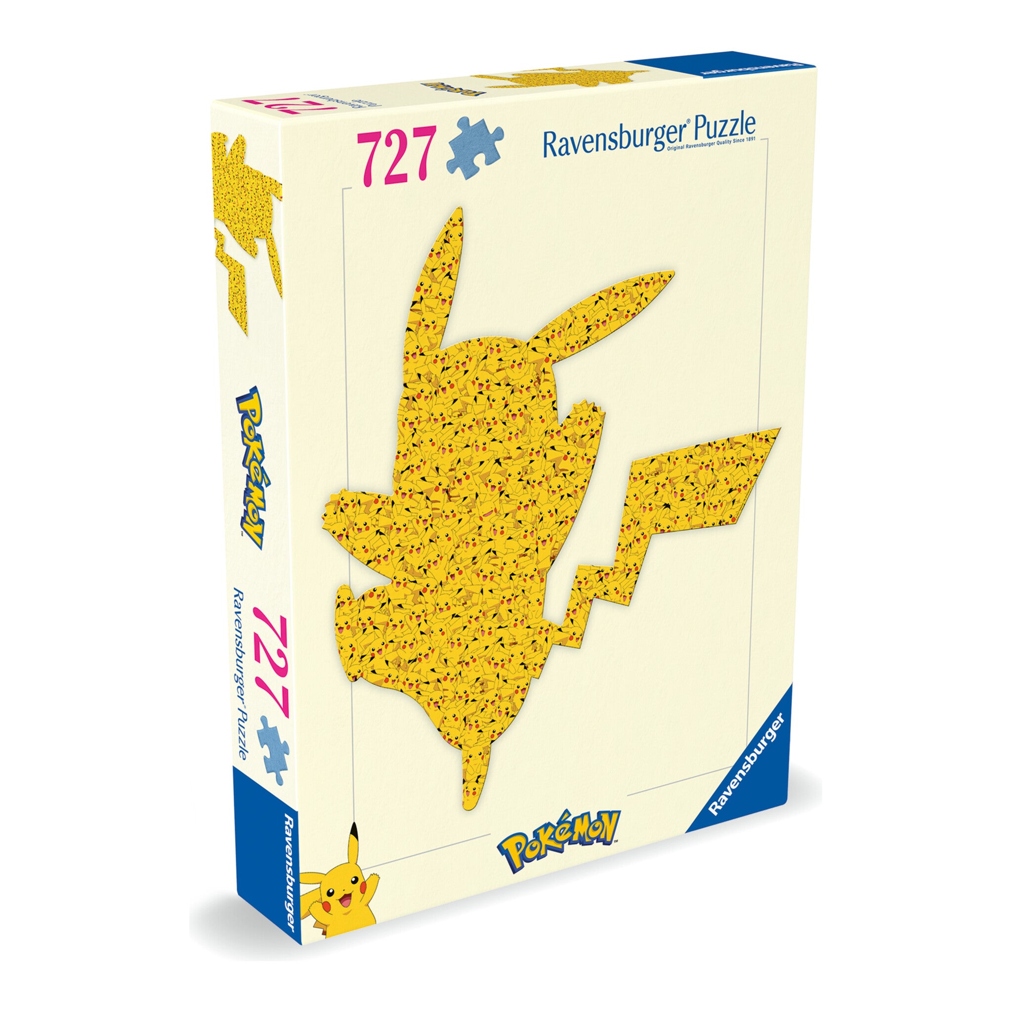 Ravensburger Pokémon Pikachu Shaped Jigsaw Puzzle 727 Pieces