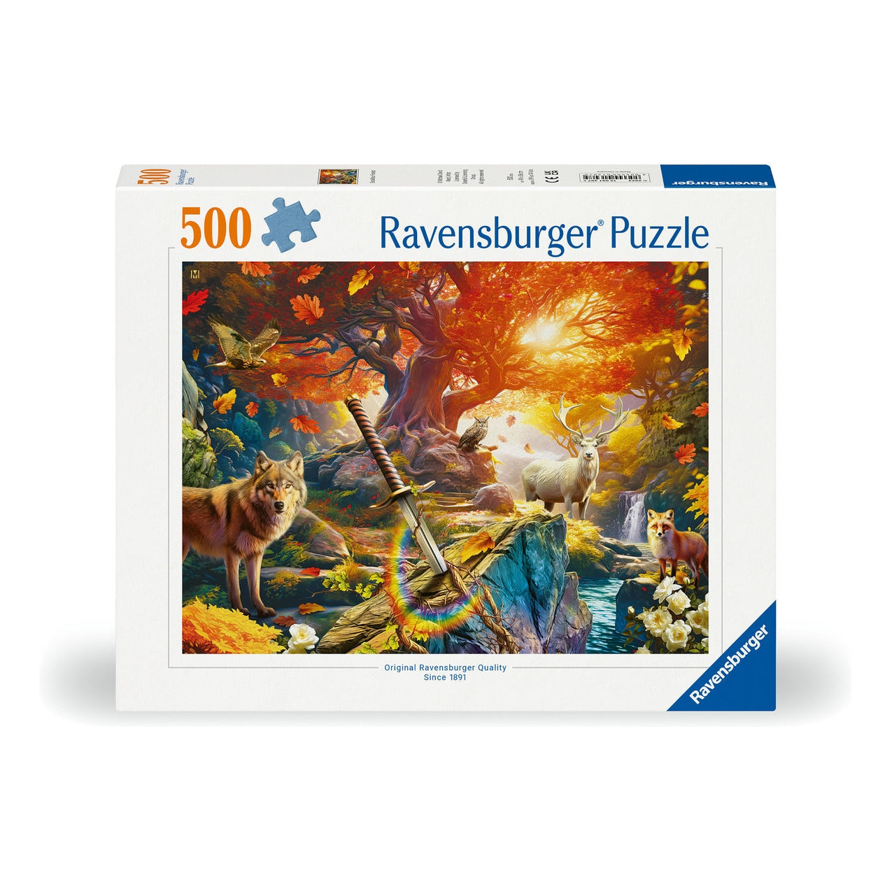 Ravensburger Excalibur Forrest 500pc Jigsaw Puzzle