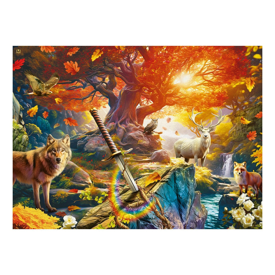 Ravensburger Excalibur Forrest 500pc Jigsaw Puzzle