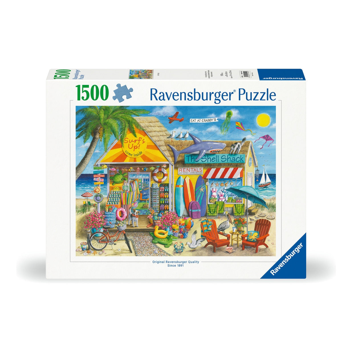 Ravensburger Surf's Up 1500pc Jigsaw Puzzle Adventure