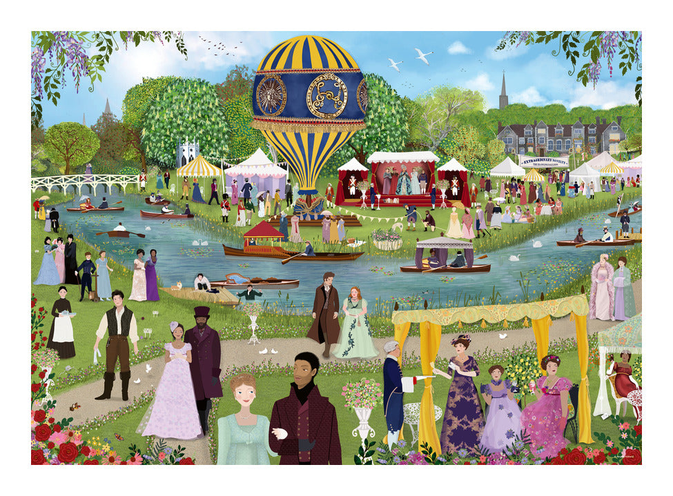 Ravensburger Bridgerton Seeing and Being Seen 1000 Piece Jigsaw Puzzle