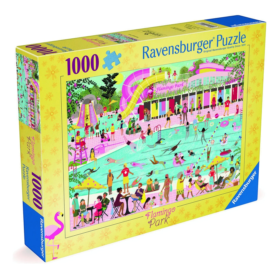 Ravensburger Flamingo Park 1000pc Jigsaw Puzzle Adventure