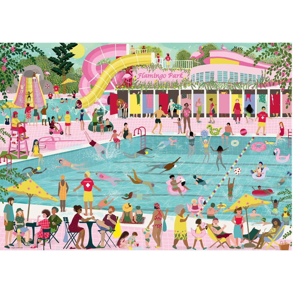 Ravensburger Flamingo Park 1000pc Jigsaw Puzzle Adventure
