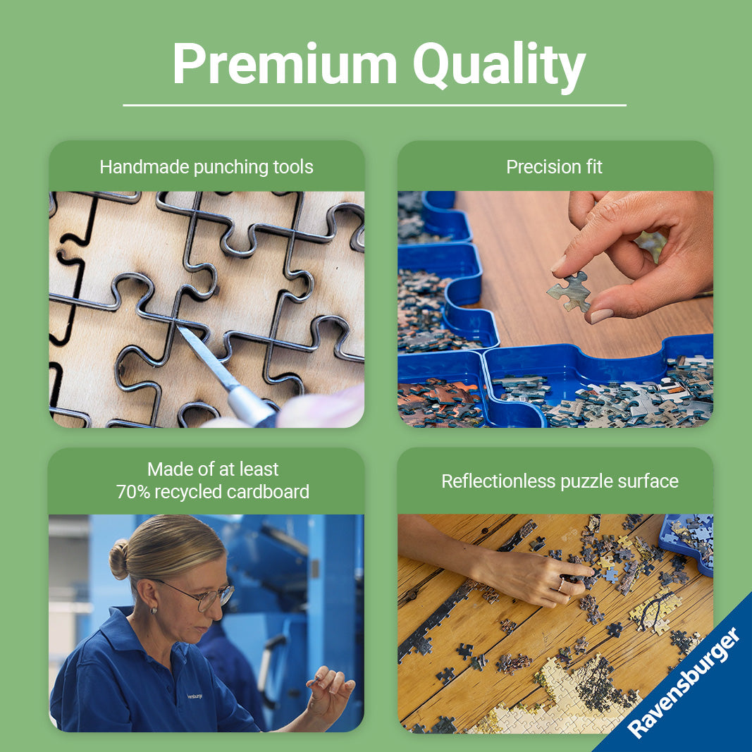 Ravensburger A Busy Day On The Canal 1000pc Jigsaw Puzzle