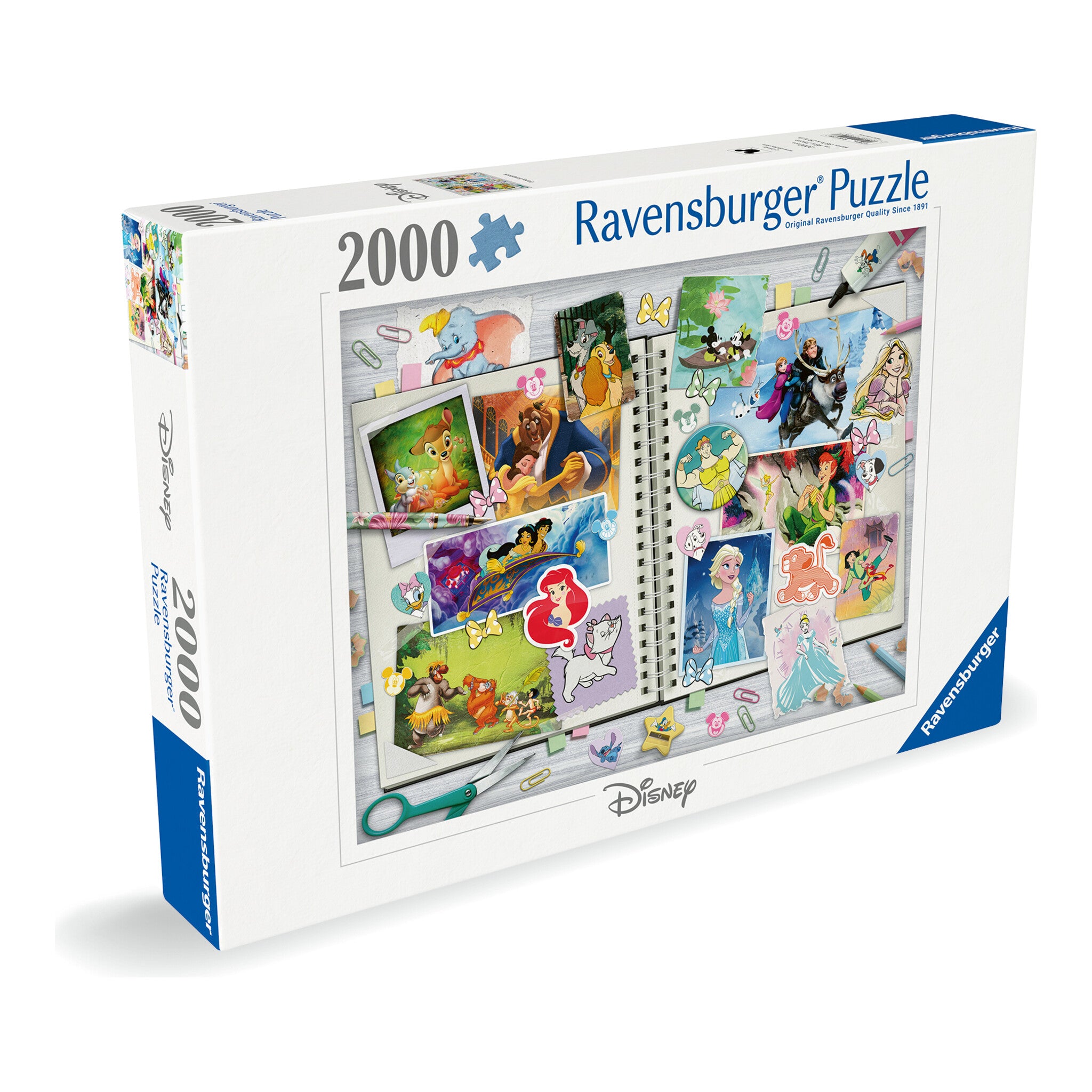 Ravensburger Disney Scrapbook 2000 Piece Jigsaw Puzzle