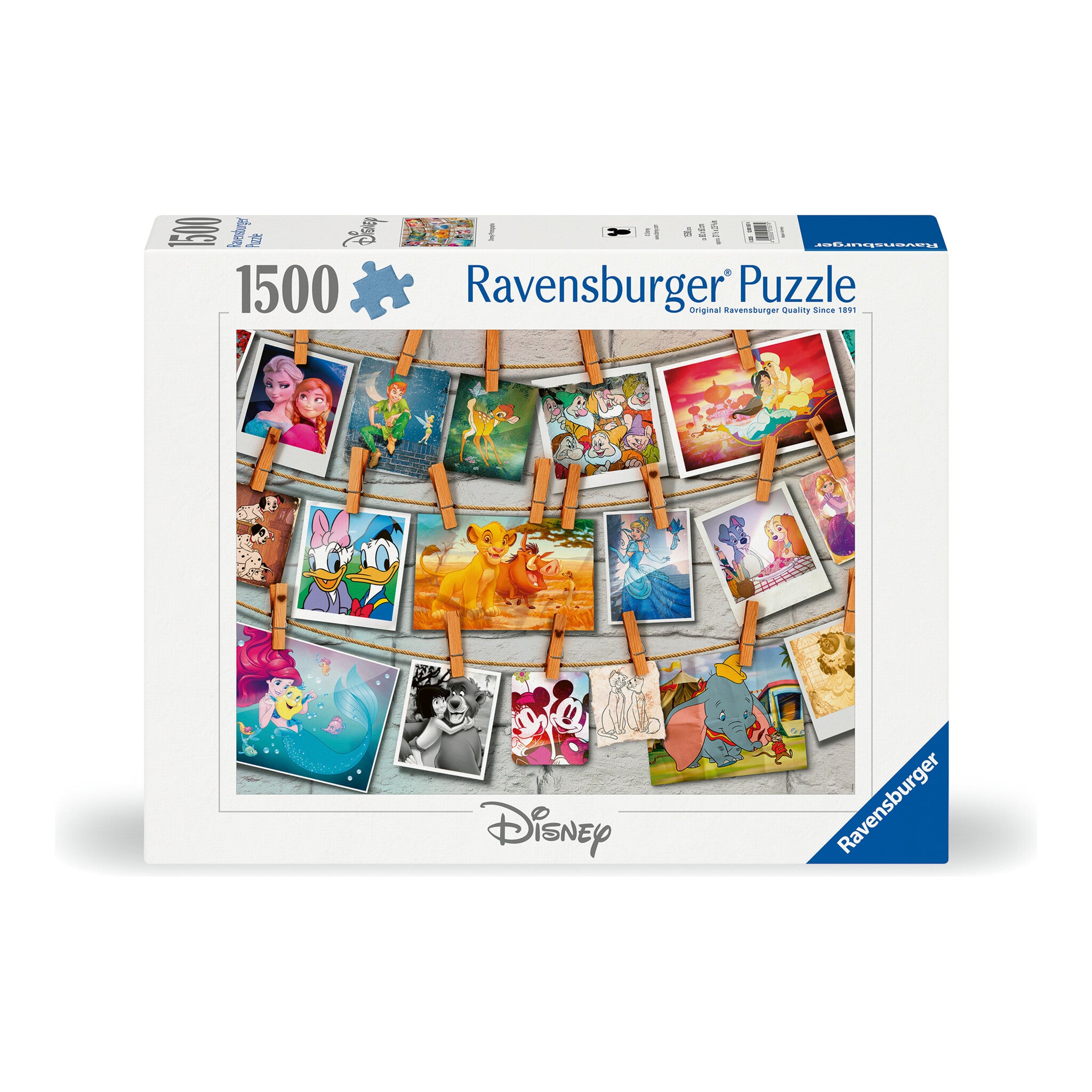 Ravensburger Disney Photographs 1500 Piece Jigsaw Puzzle