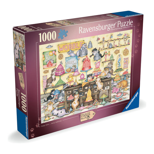 Ravensburger Crazy Cats: Jelly Jamboree 1000-Piece Jigsaw Puzzle