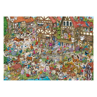 Ravensburger Ray's Comic Series Time Travel No. 2 Middle Ages 1000 Piece Jigsaw Puzzle