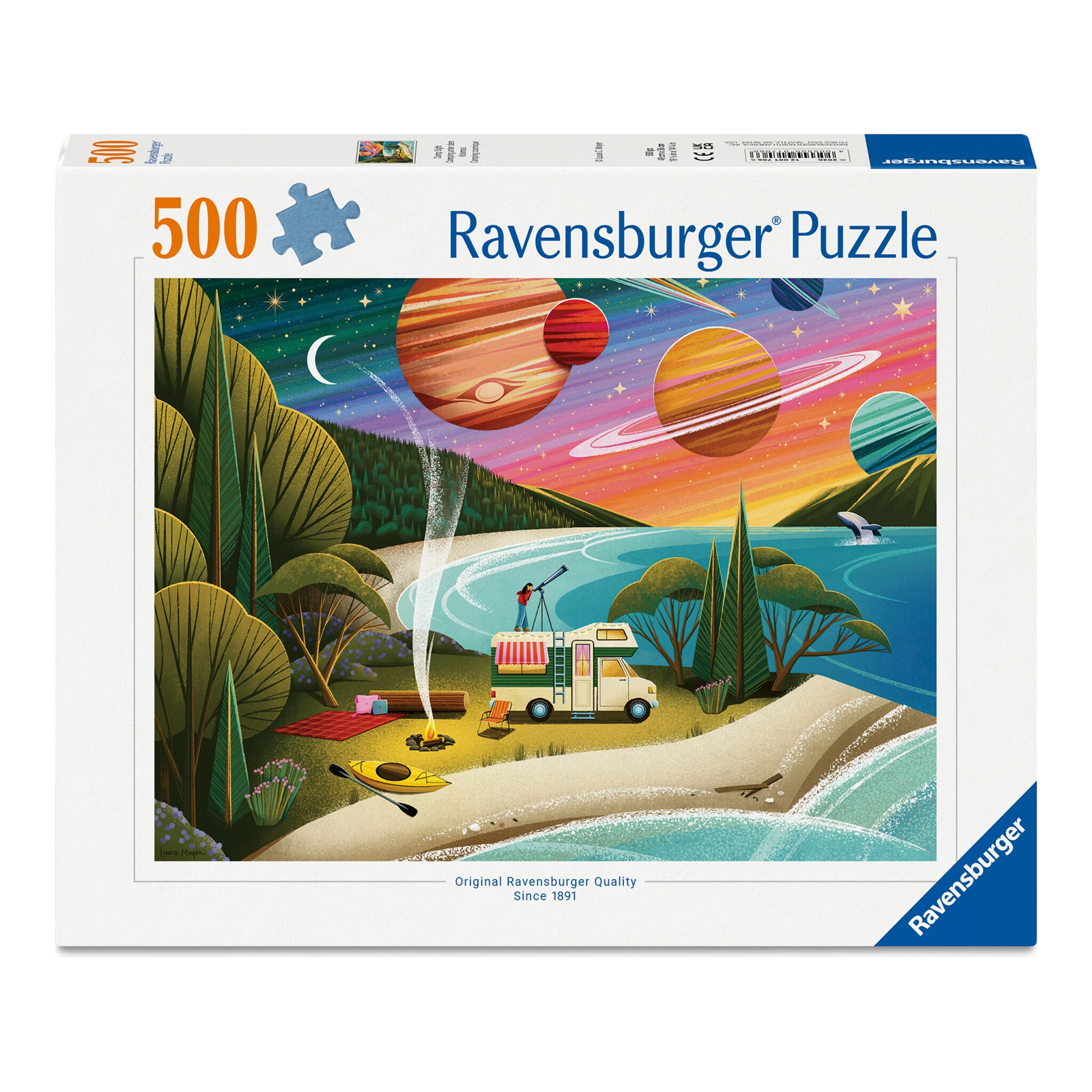 Ravensburger Camp Sight 500 Piece Jigsaw Puzzle