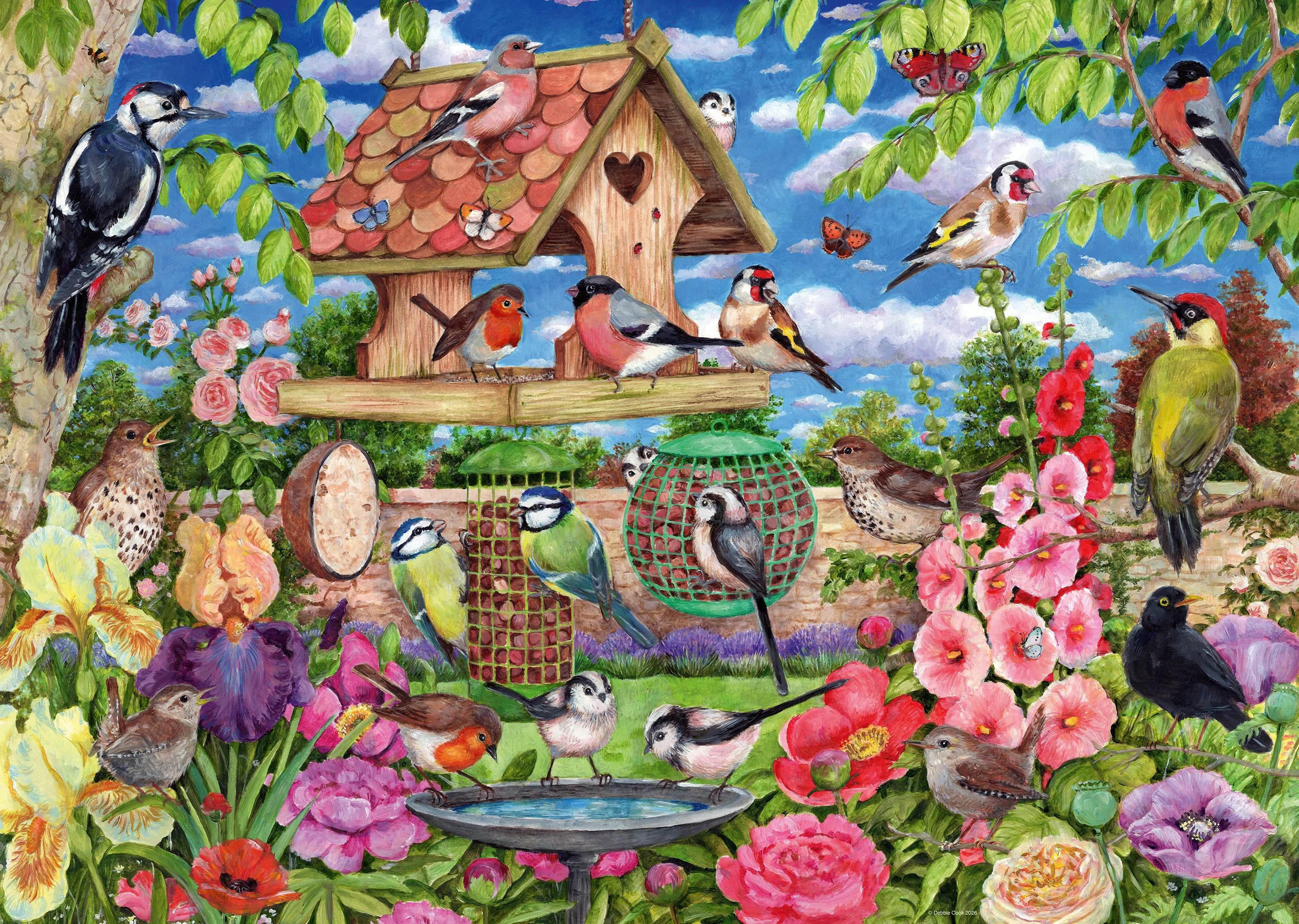 Ravensburger A Bird's Banquet 1000-Piece Jigsaw Puzzle