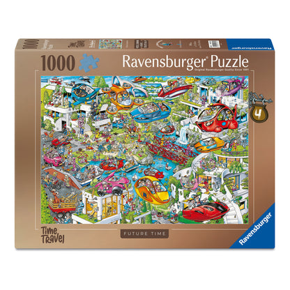 Ravensburger Ray's Comic Series Time Travel No. 4: In the Future 1000 Piece Jigsaw Puzzle