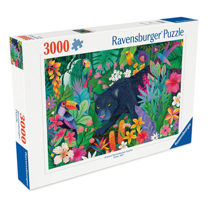 Ravensburger Panther in Flower Jungle 3000 Piece Jigsaw Puzzle