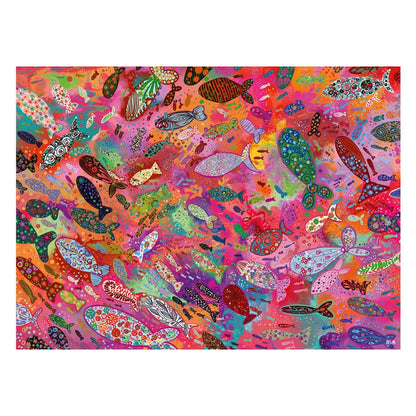 Ravensburger Fish in Fuchsia 500 Piece Jigsaw Puzzle