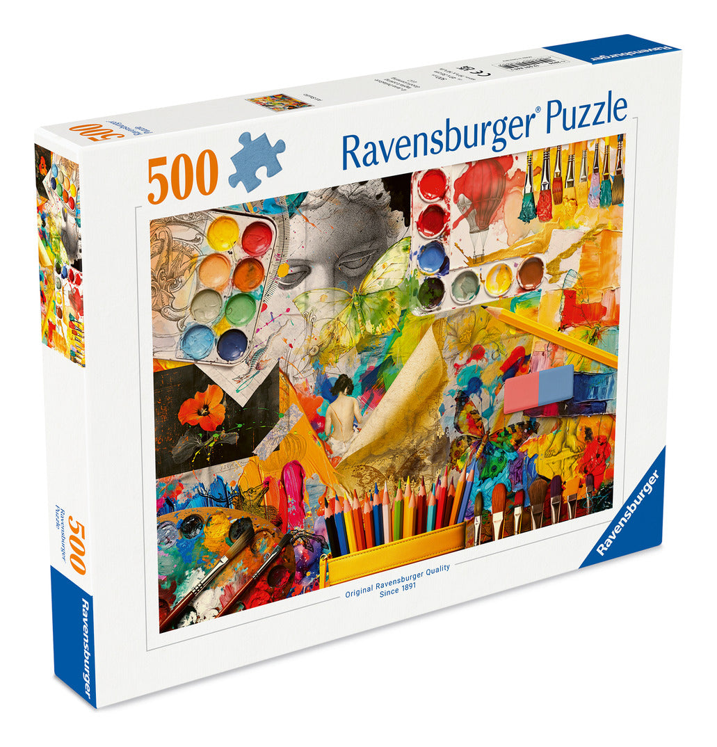 Ravensburger Art Studio 500 Piece Jigsaw Puzzle