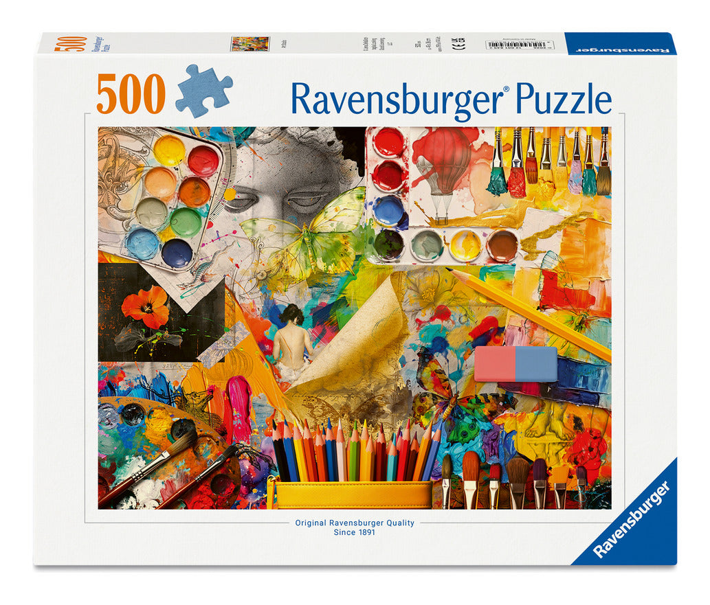 Ravensburger Art Studio 500 Piece Jigsaw Puzzle