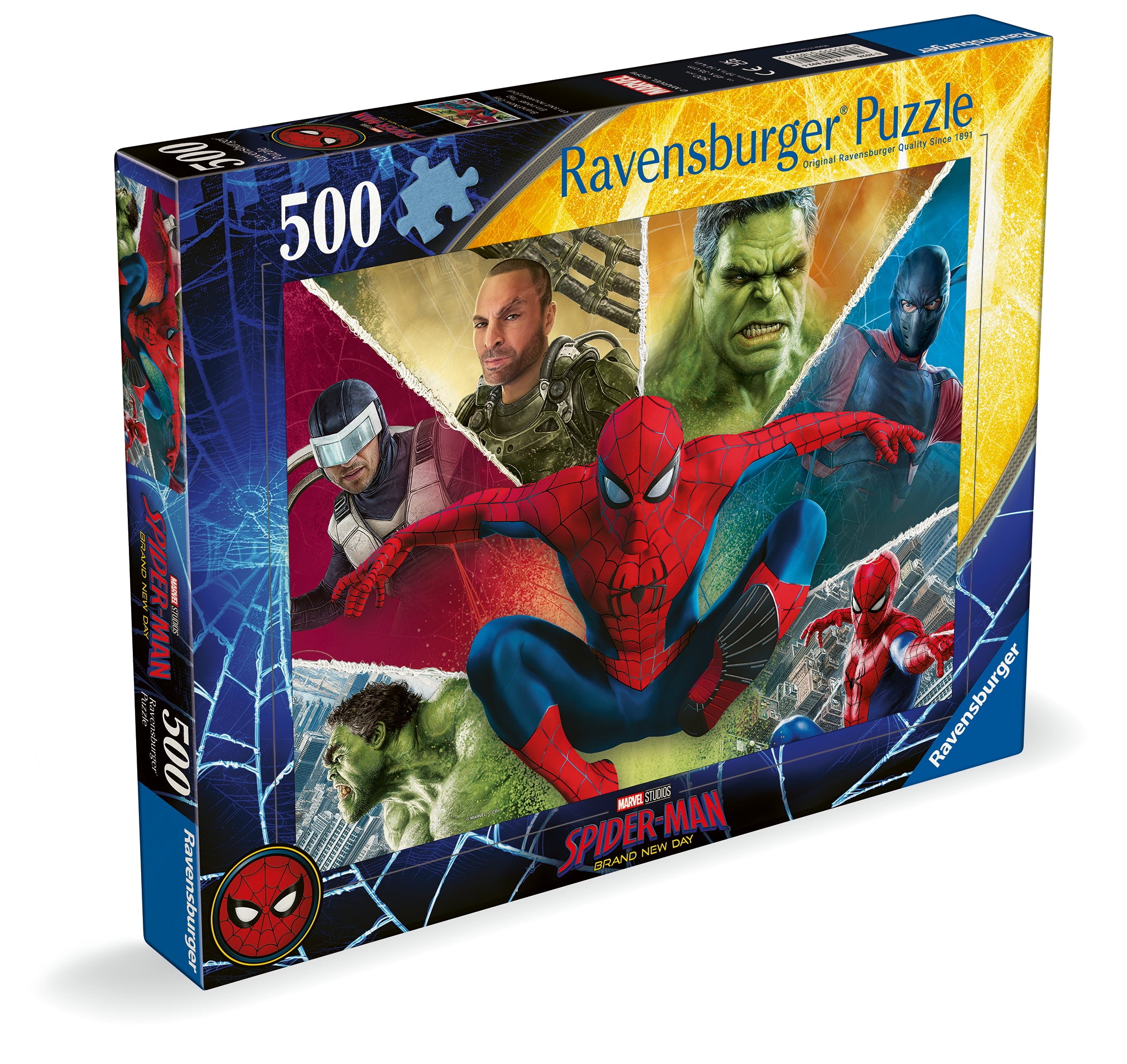 Ravensburger Marvel Spider-Man Brand New Day 500-Piece Jigsaw Puzzle