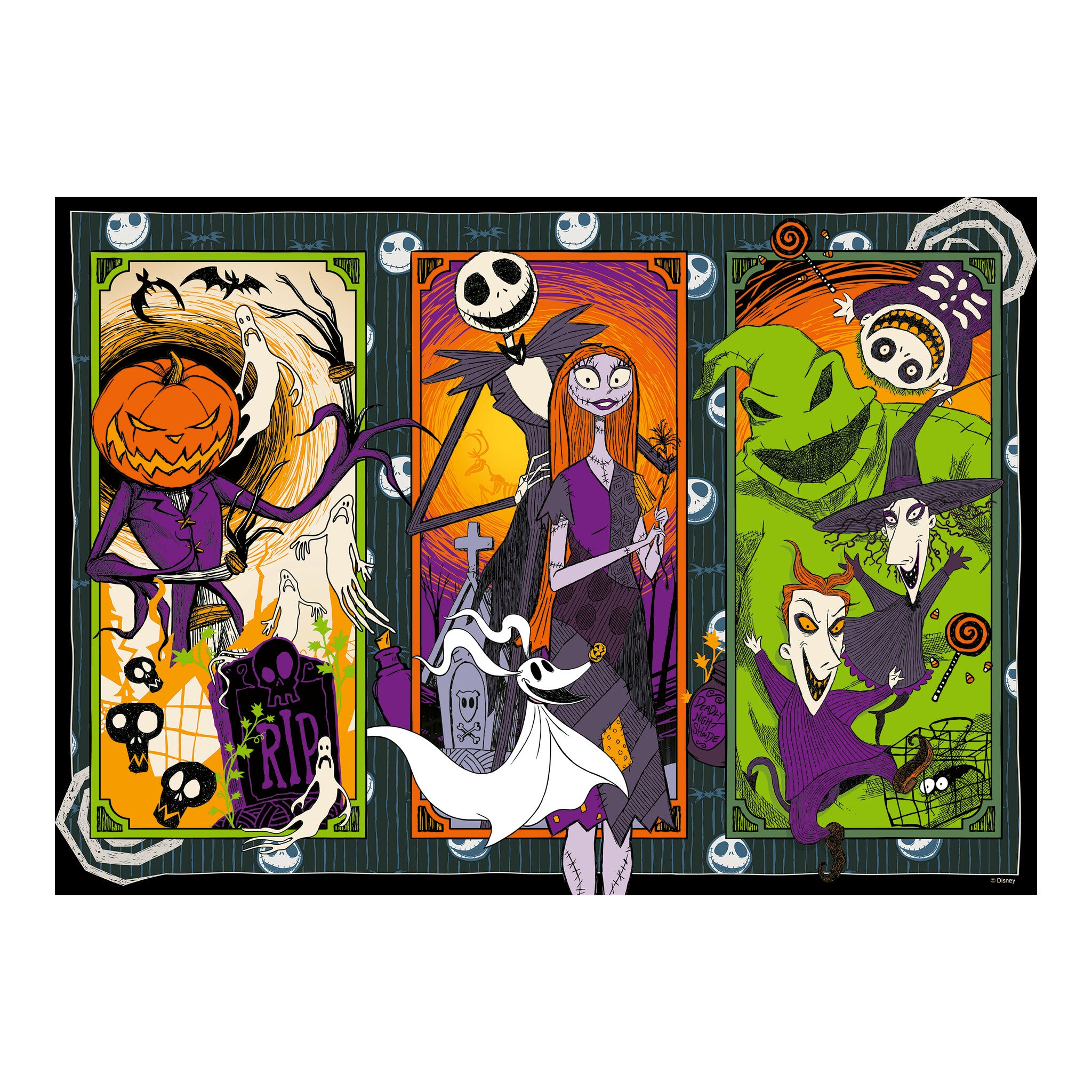 Ravensburger Disney The Nightmare Before Christmas 1000 Piece Jigsaw Puzzle