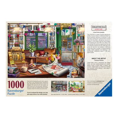 Ravensburger Enchanted Bookshop 1000 Piece Jigsaw Puzzle