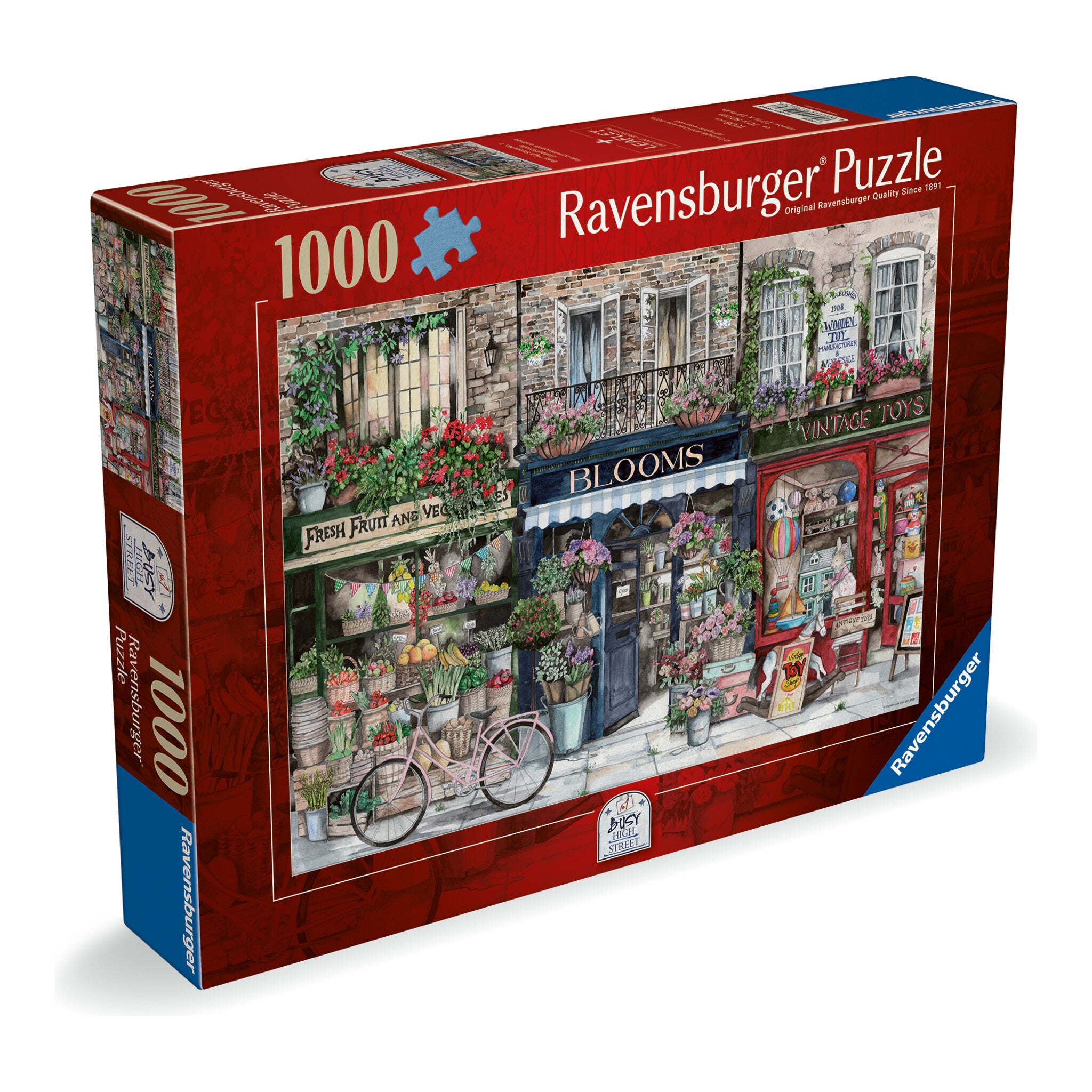 Ravensburger Busy High Street No. 1 1000 Piece Jigsaw Puzzle