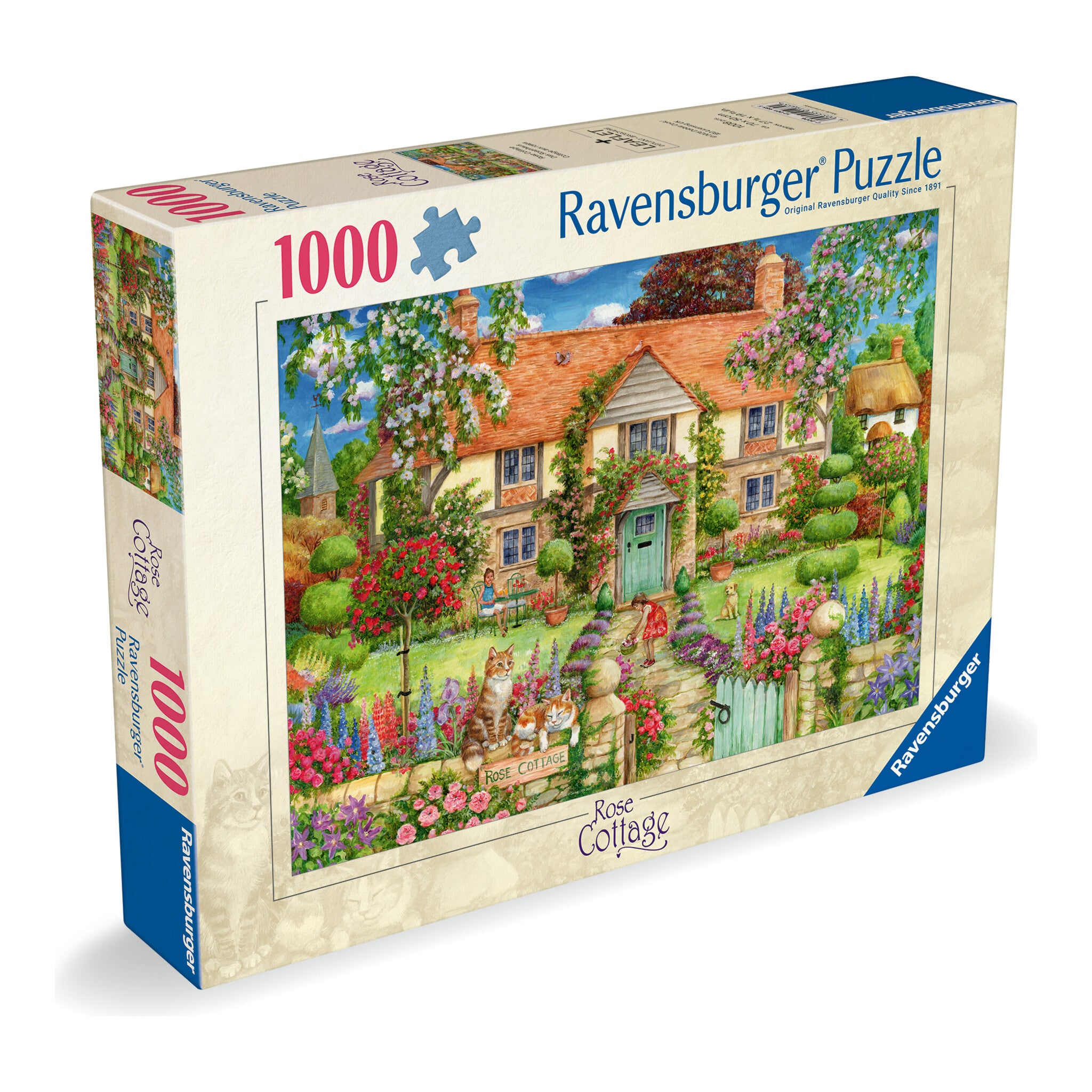 Ravensburger Rose Cottage 1000 Piece Jigsaw Puzzle