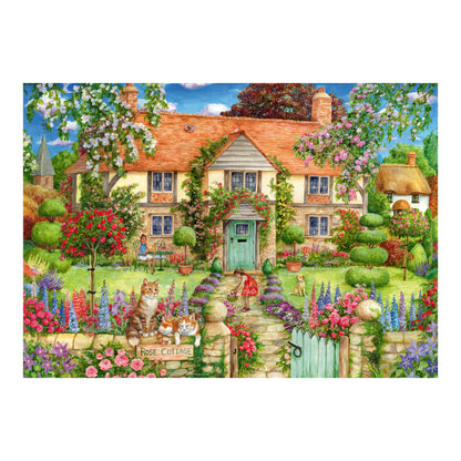 Ravensburger Rose Cottage 1000 Piece Jigsaw Puzzle