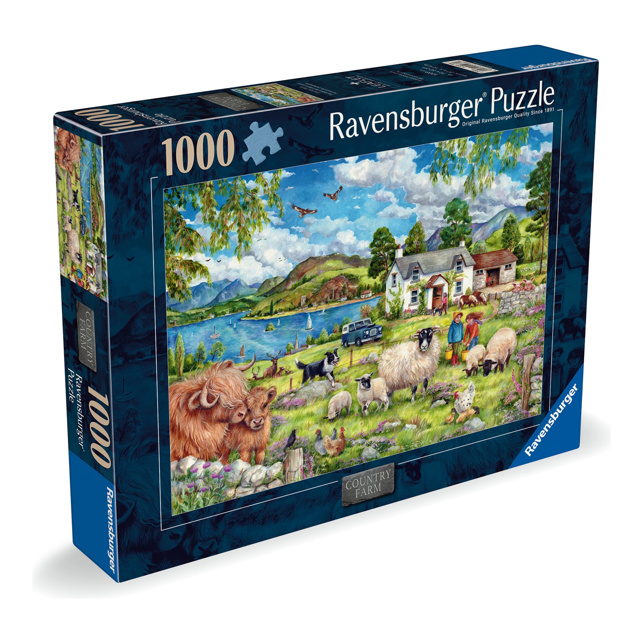 Ravensburger Country Farm 1000 Piece Jigsaw Puzzle