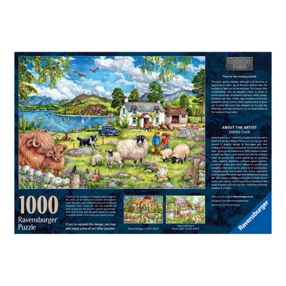 Ravensburger Country Farm 1000 Piece Jigsaw Puzzle
