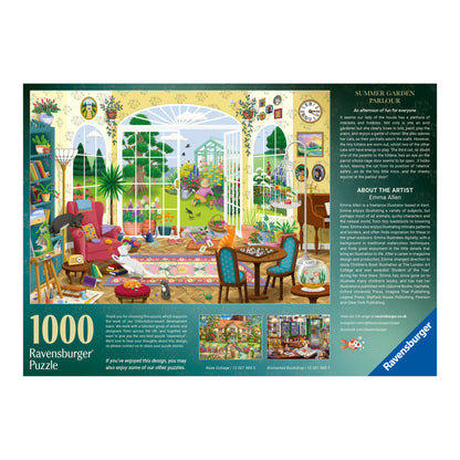 Ravensburger Summer Garden Parlour 1000 Piece Jigsaw Puzzle