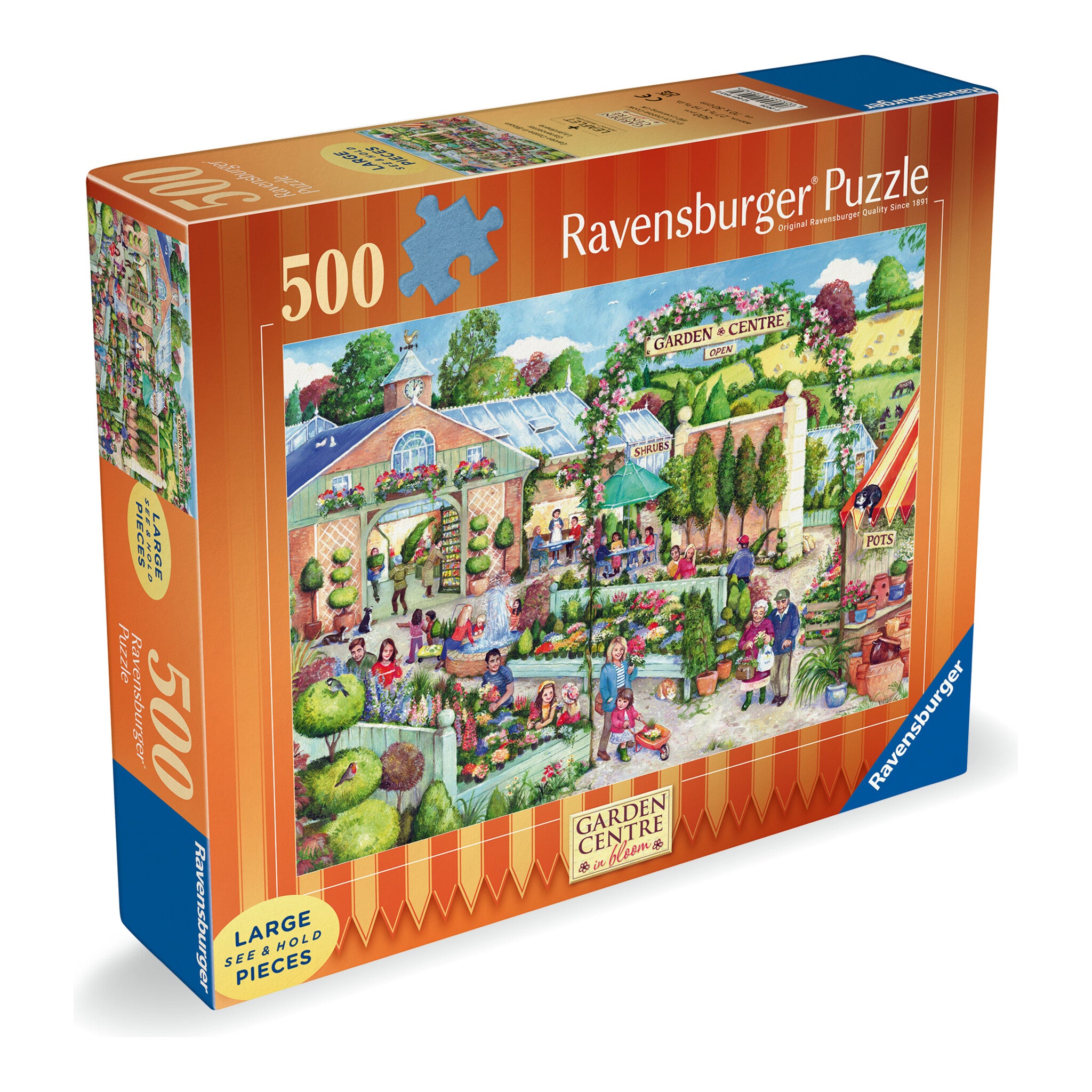 Ravensburger Garden Centre 500pc Large Format Jigsaw Puzzle
