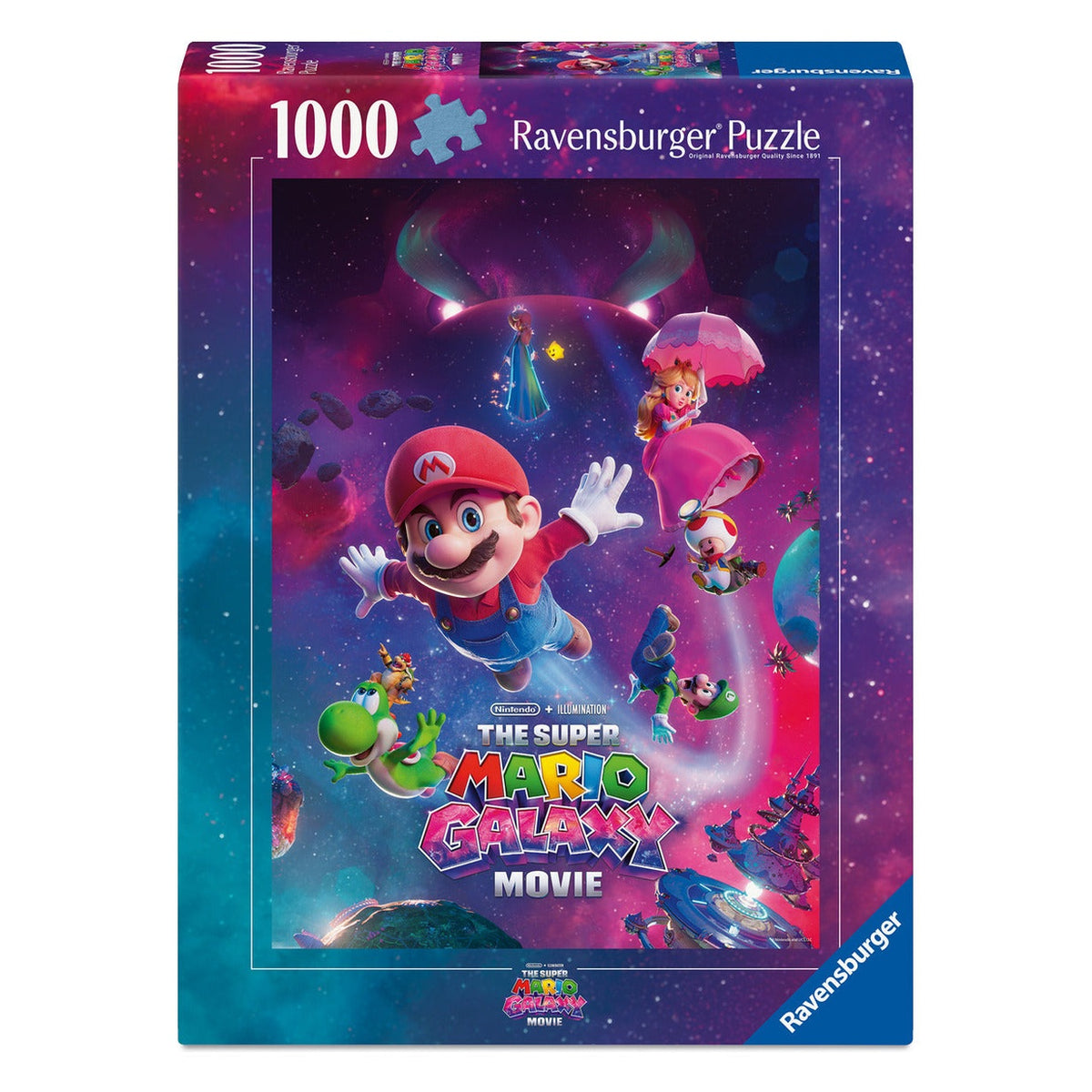 Ravensburger Super Mario Galaxy Movie 1000 Piece Jigsaw Puzzle