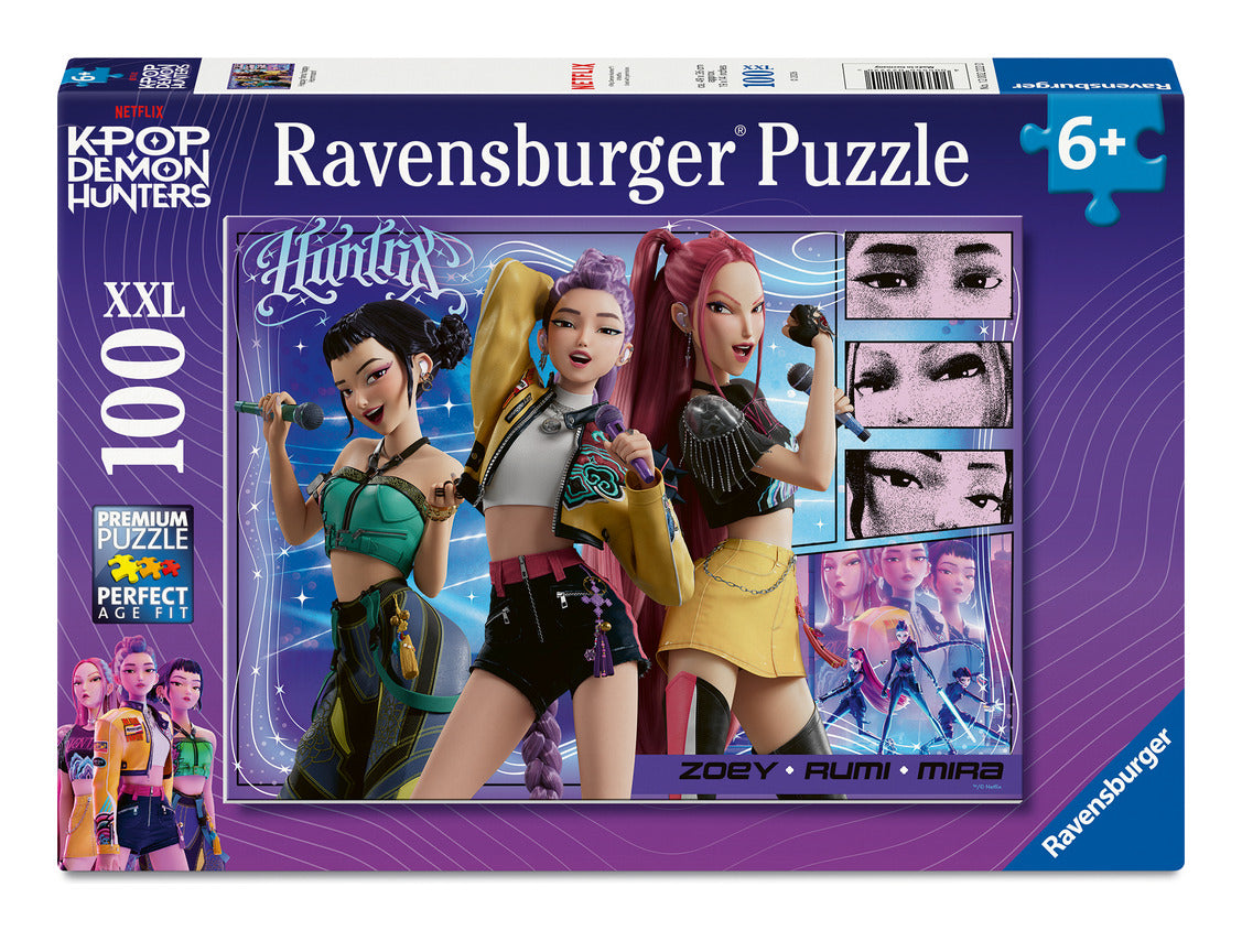 Ravensburger KPop Demon Hunters 100 Piece XXL Jigsaw Puzzle