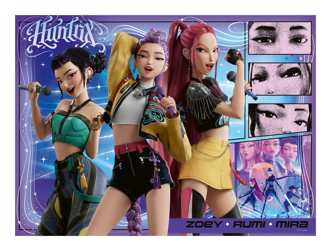 Ravensburger KPop Demon Hunters 100 Piece XXL Jigsaw Puzzle