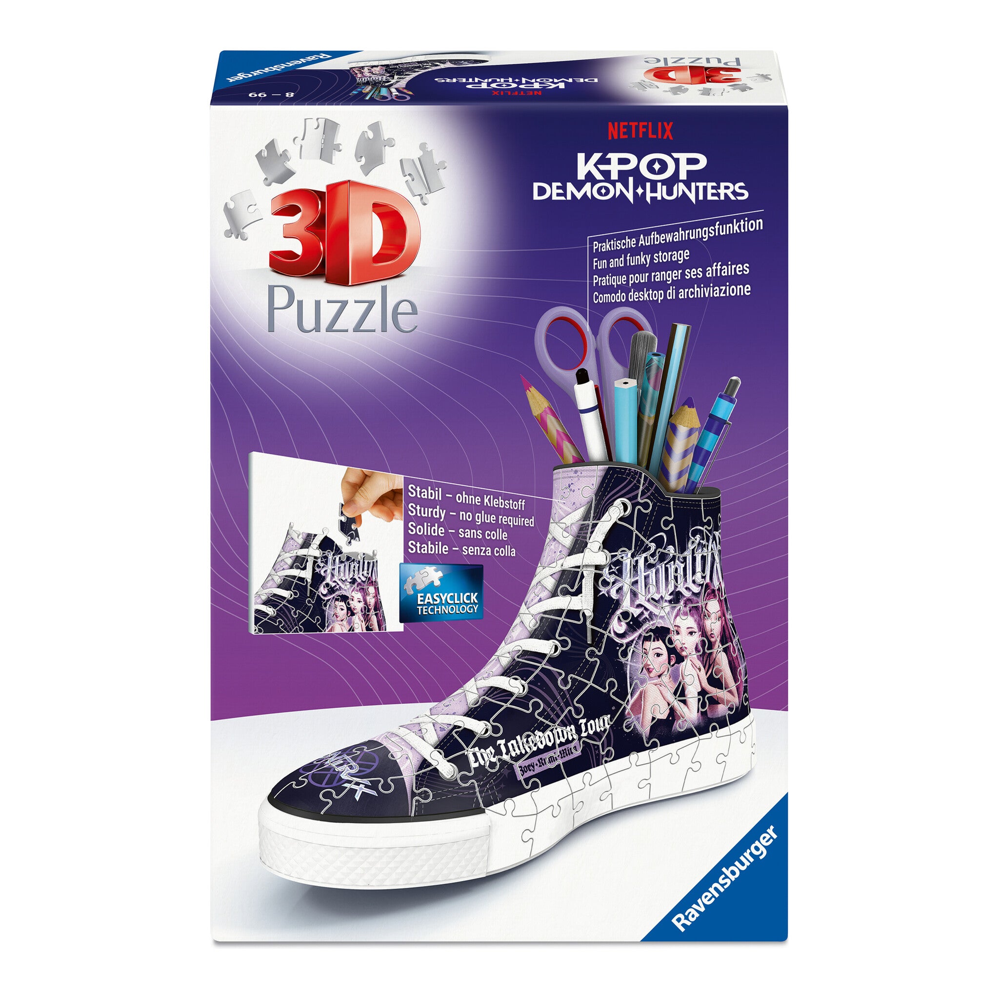 Ravensburger K-Pop Demon Hunters Trainer 3D Puzzle 108 Pieces