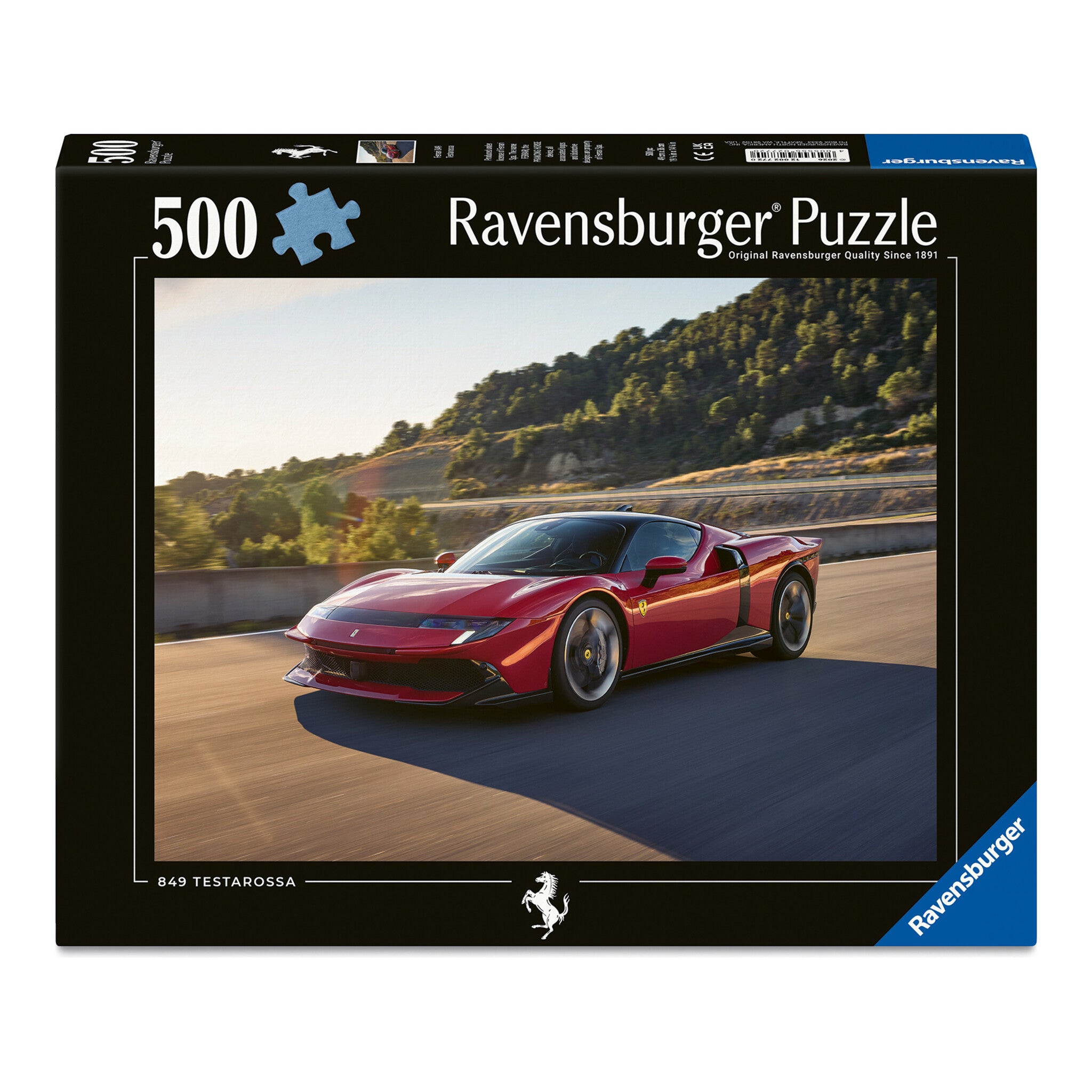 Ravensburger Ferrari Testarossa 500 Piece Jigsaw Puzzle