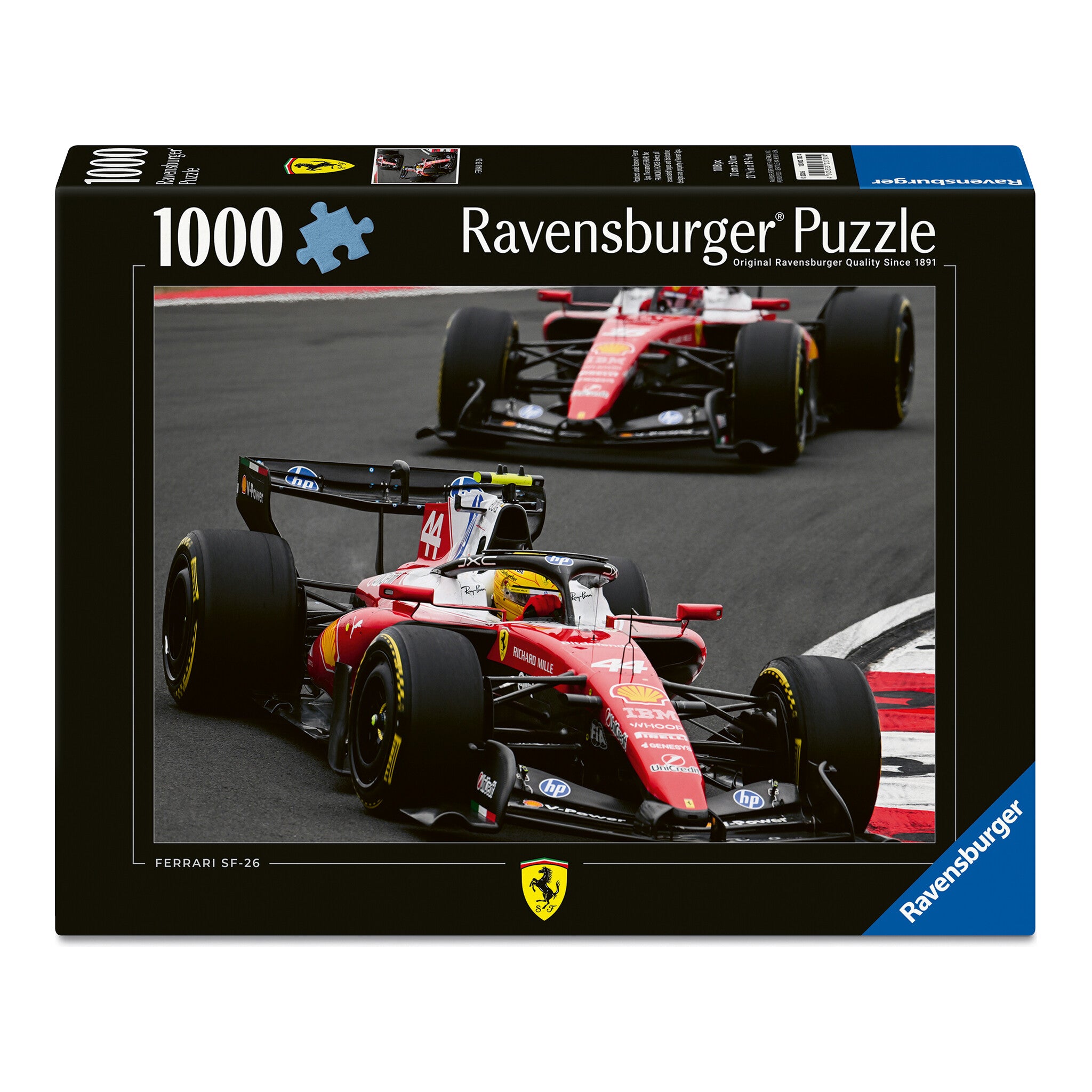 Ravensburger Ferrari Racing 1000 Piece Jigsaw Puzzle