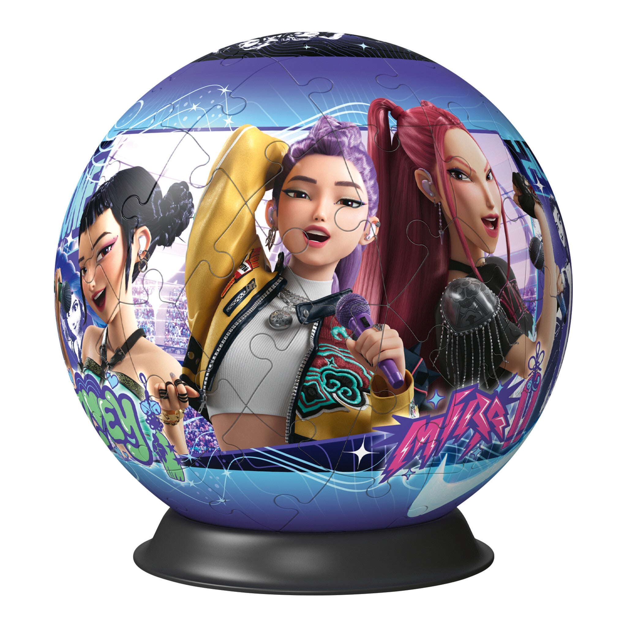 Ravensburger K-Pop Demon Hunters 72-Piece 3D Puzzle Ball