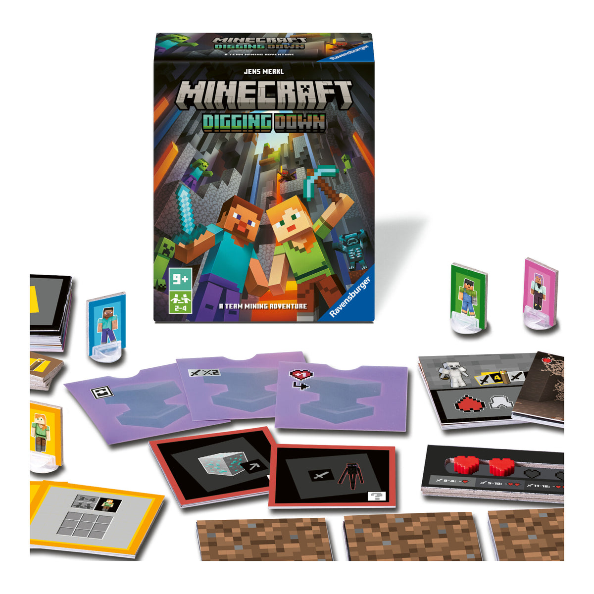 Ravensburger Minecraft Digging Down Card Game