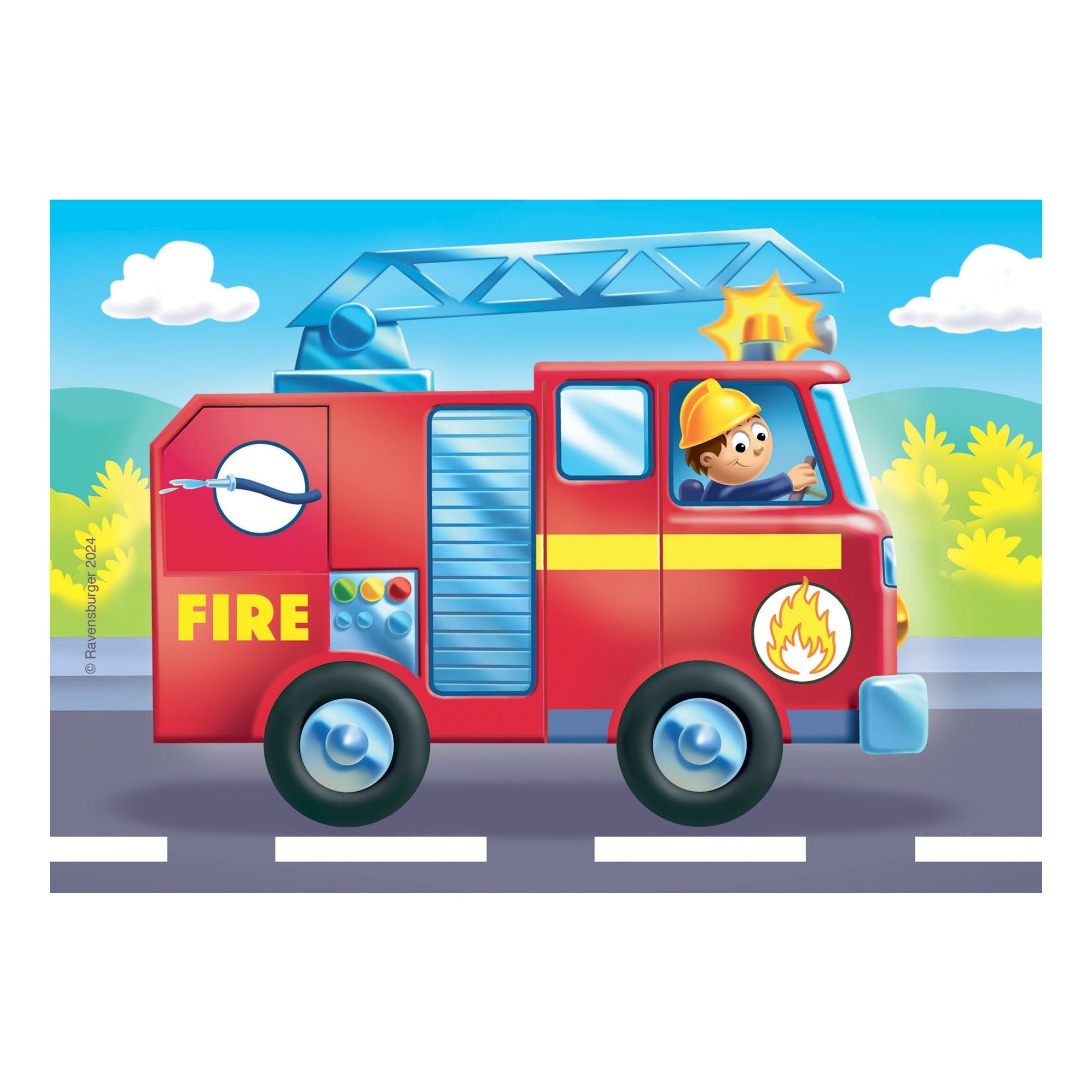Ravensburger Rescue Vehicles My First Puzzles 2345 Piece Jigsaw Puzzle